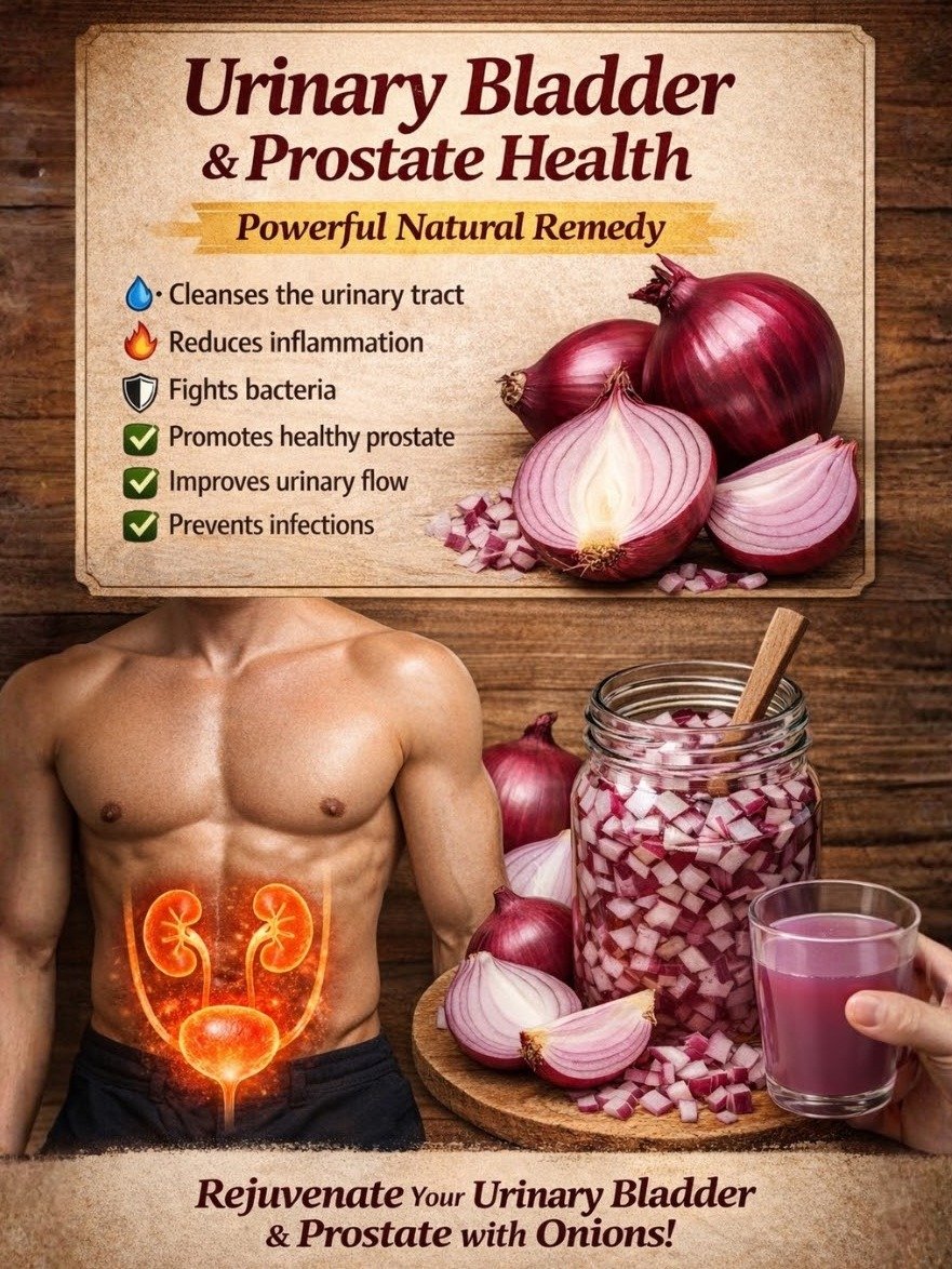 STOP Frequent Bathroom Breaks! Discover the 7-Day Onion & Citrus Drink for Bladder & Prostate Relief