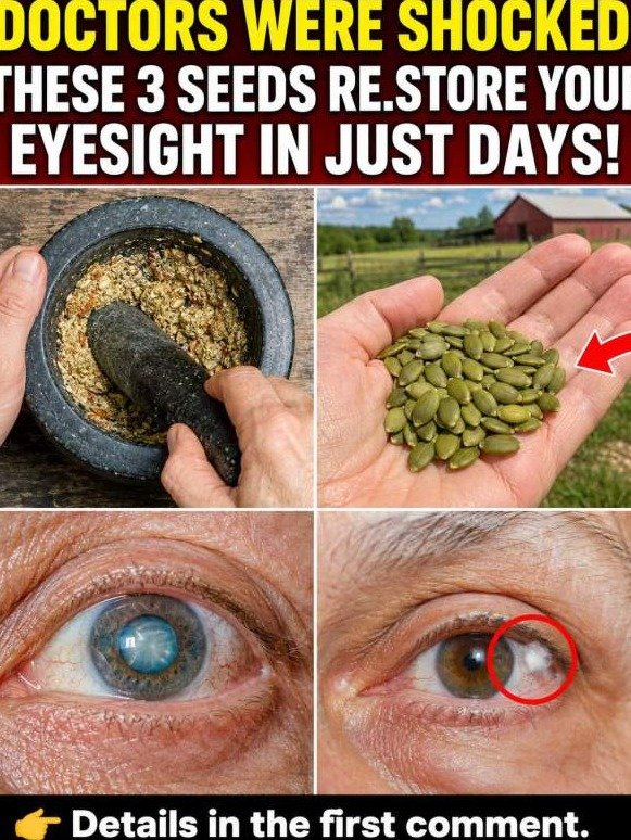 ¡ATENCIÓN! El Secreto que Nadie Te Cuenta: 3 Semillas Que Despiertan una Reparación Ocular Asombrosa (¡Y Cambiarán Tu Visión Para Siempre!)