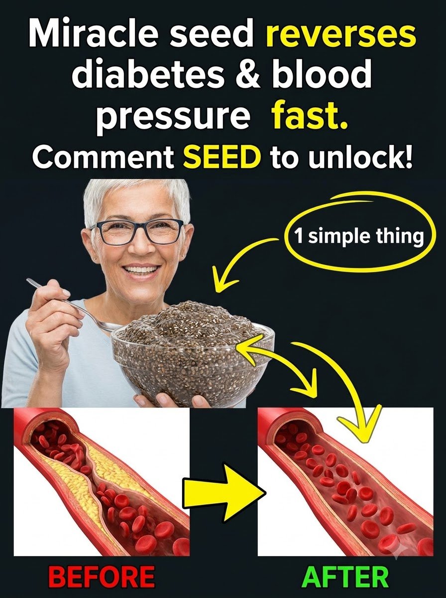 El Único 'Reinicio' Oculto que Tu Azúcar y Presión Arterial NECESITAN (¡Descubre el Secreto de las Semillas Negras ANTES de que sea Tarde!)