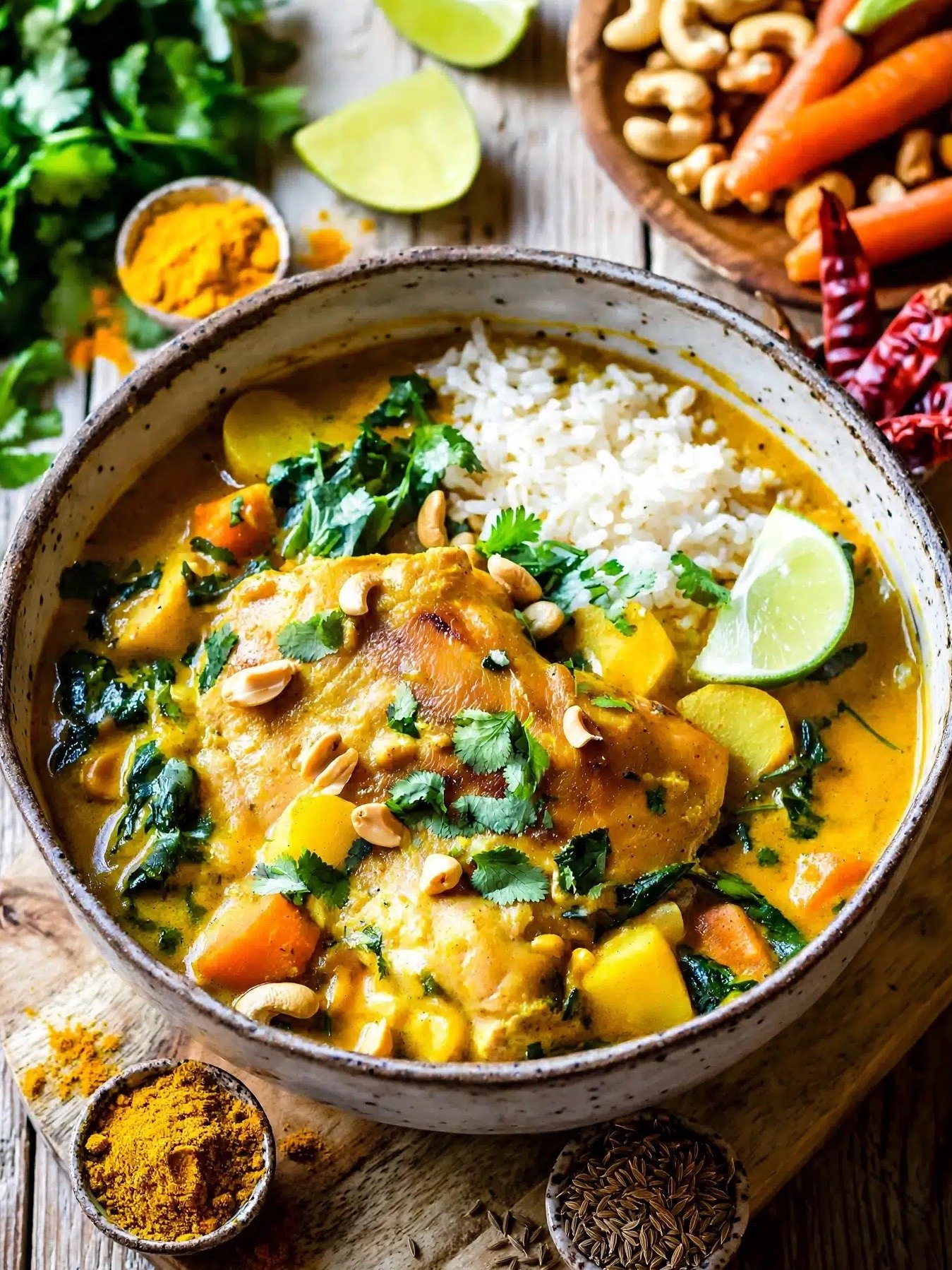 Your Dinner Plans Just Changed: This 40-Minute Golden Thai Coconut Chicken Curry Is About to Go Viral!