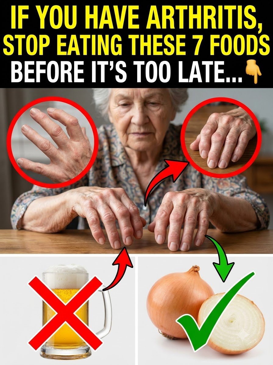 ¡URGENTE! Si Tus Articulaciones Arden, DEJA de Comer ESTOS 7 Alimentos AHORA Mismo (Antes de que sea Tarde)