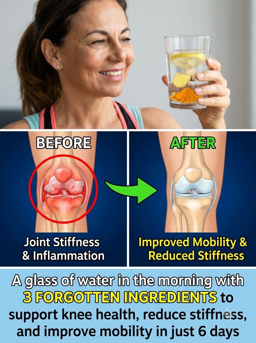 The 3-Ingredient Morning Ritual That 'Unlocks' Stiff, Aching Knees