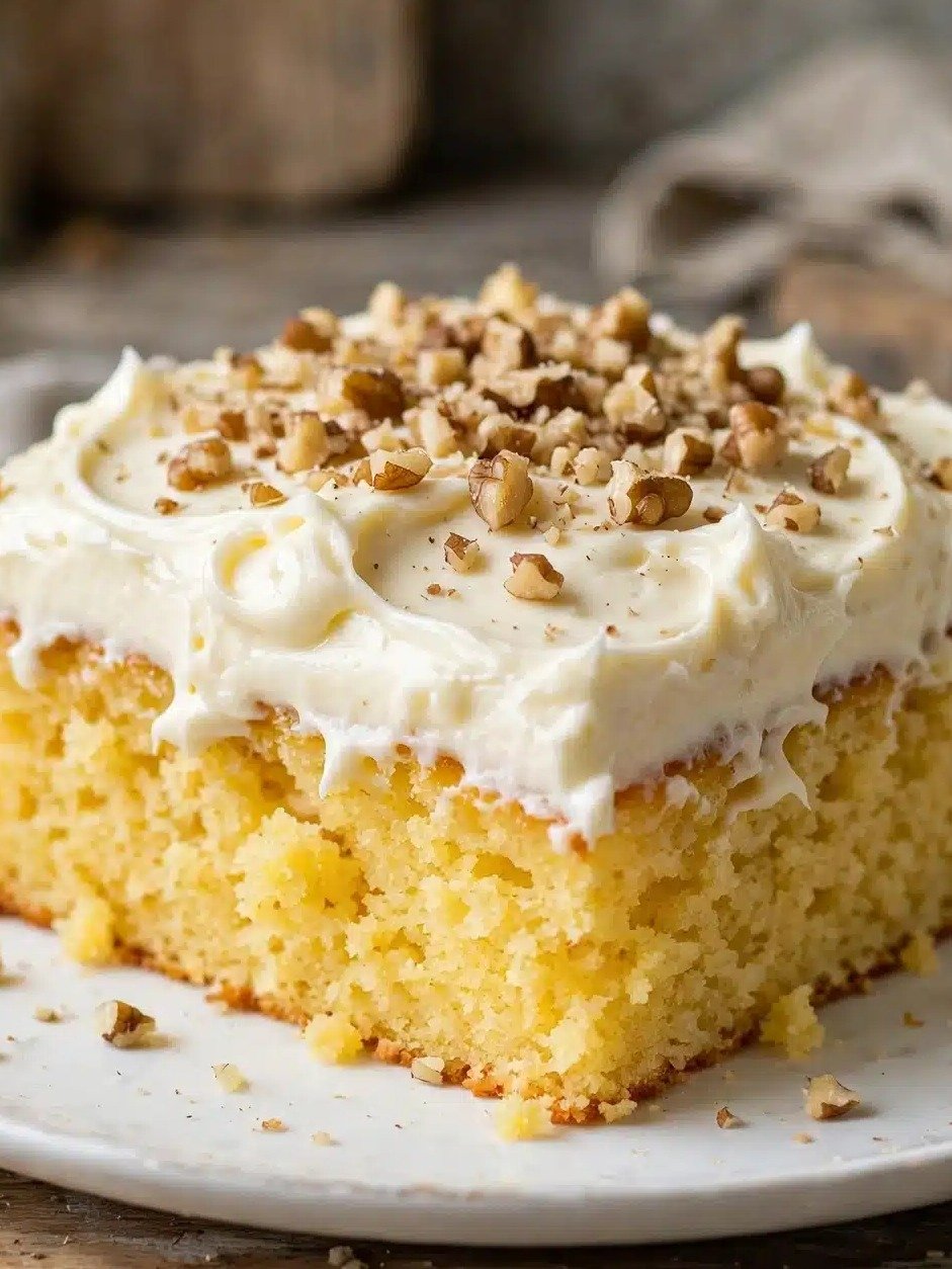 Unlock the Secret to the MOST Irresistible Pineapple Pecan Cake (With a Frosting You'll Dream About!)