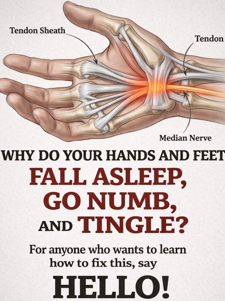 Why Your Hands Keep Falling Asleep: 6 Hidden Warning Signs Your Body Is Sending You
