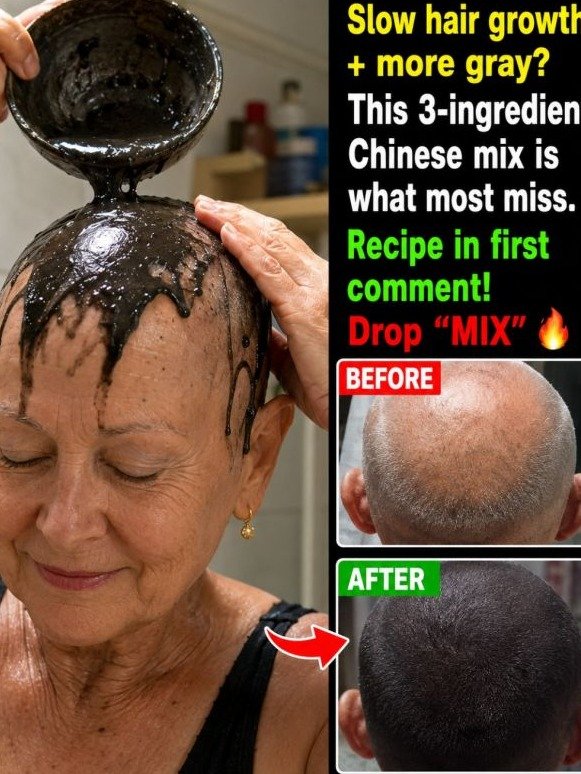 ¡Detén la Caída y Dile Adiós a las Canas! El Secreto de Coco, Limón y He Shou Wu que Transforma Tu Cabello en Semanas