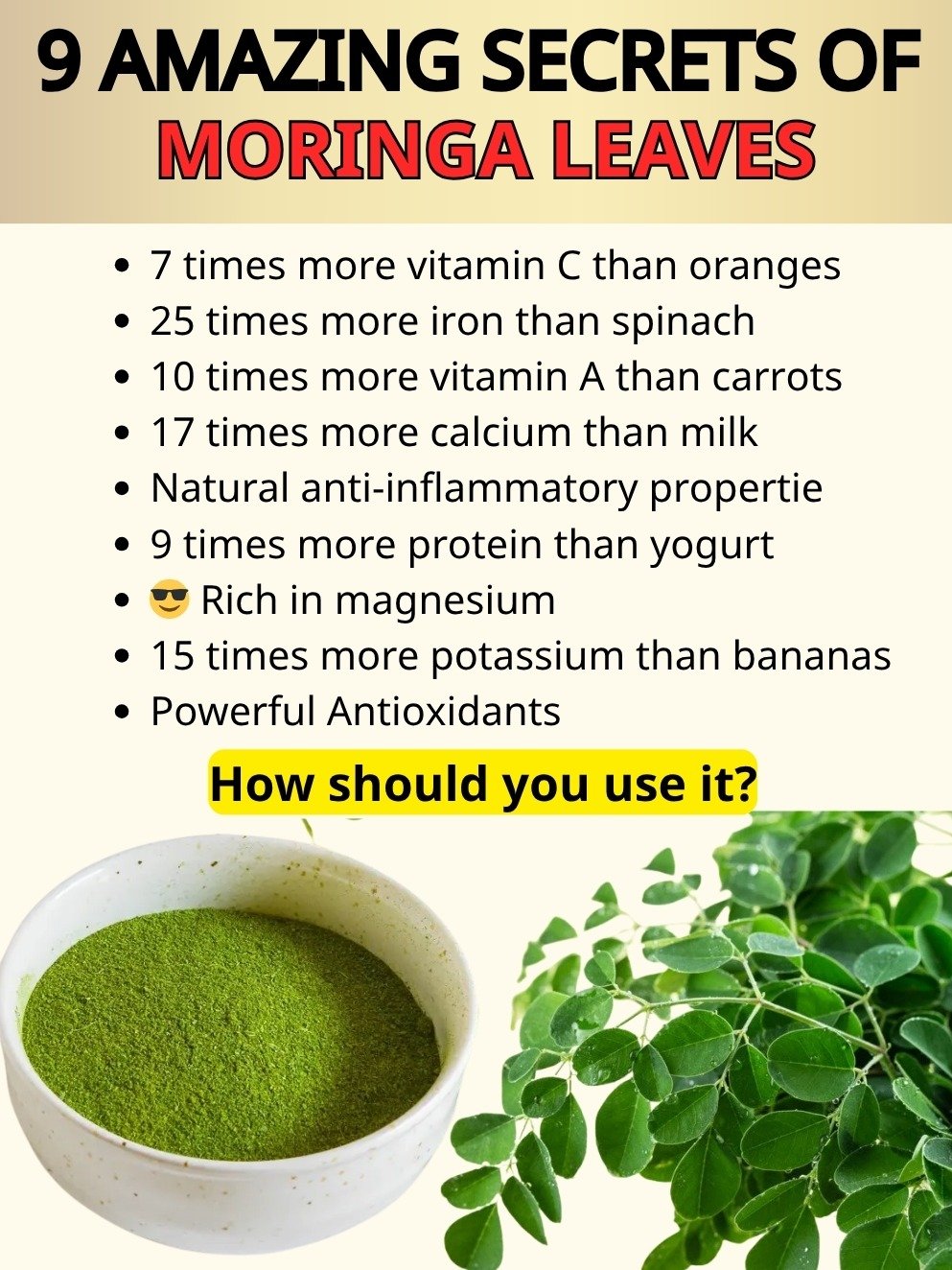 The 'Miracle Tree': 9 Life-Changing Benefits of Moringa Leaves (And How to Start Today)