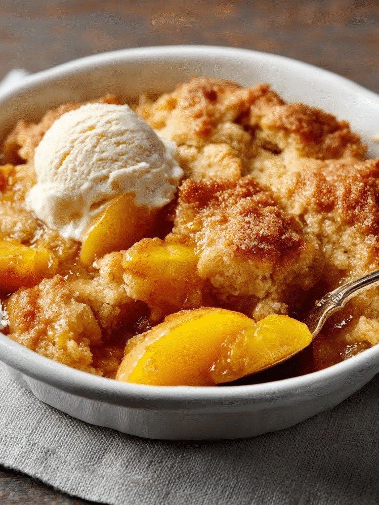 You Won't BELIEVE How Easy This 30-Minute Peach Cobbler Is (And It Tastes Like Grandmas!)