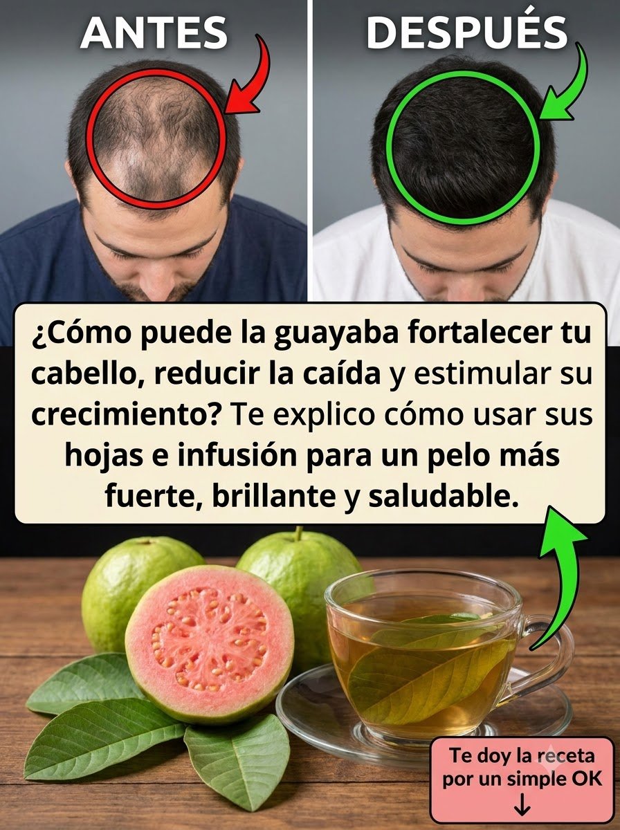 ¡No Más Cabello en el Desagüe! El SECRETO de las Hojas de Guayaba que Detendrá la Caída y lo Hará Crecer SIN PARAR