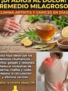 ¡Adiós al Dolor Articular y Piernas Cansadas! Descubre la Infusión Viral de 3 Ingredientes que Tu Cuerpo Te Está Pidiendo a Gritos