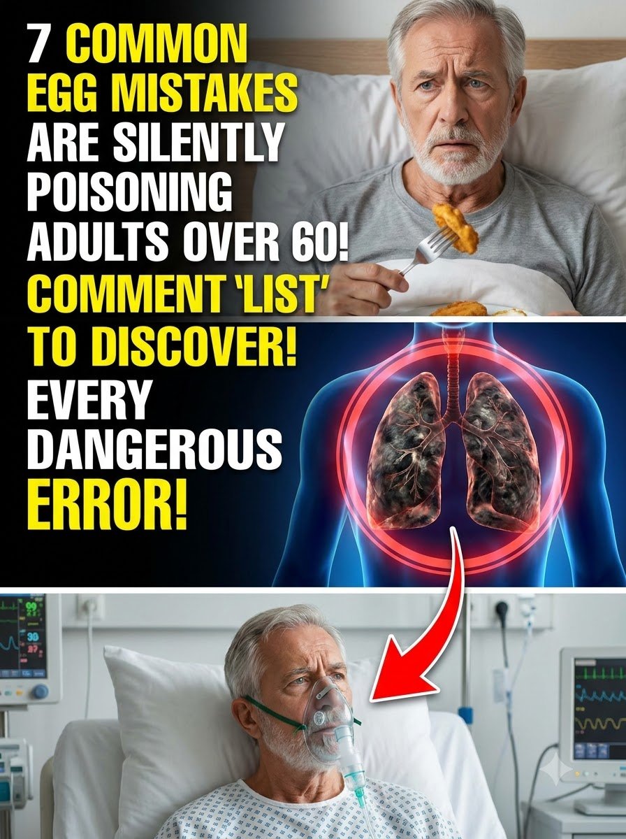 ¡Alerta Roja! 7 Errores Mortales con los Huevos que Están Destrozando Tu Digestión y Corazón Después de los 60 (¡El #3 te Sorprenderá!)