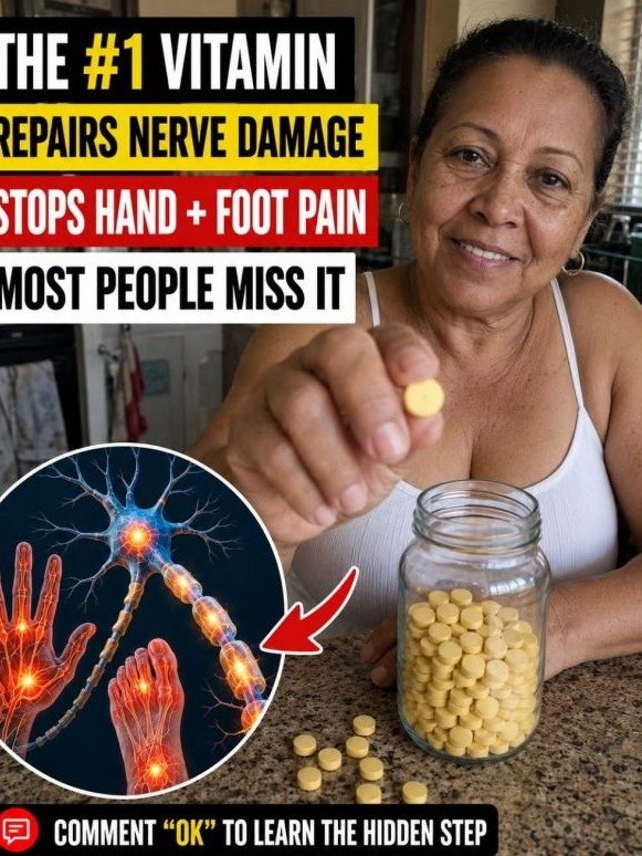El Secreto OCULTO: La Vitamina Amarilla que REPARA Tus Nervios y ELIMINA el Dolor en Manos y Pies (¡No la ignores más!)