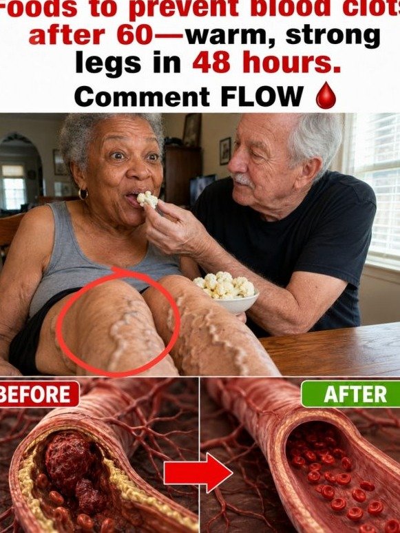 The 'Heavy Leg' Trap: 5 Simple Foods to Clear Your Circulation After 60