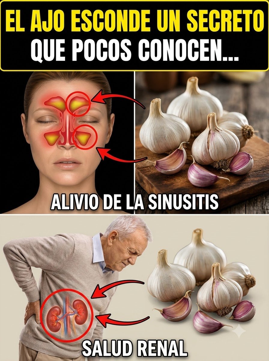 🧄 El Secreto del Ajo: La Potente "Medicina" que tu Cuerpo Necesita (¡No lo comas sin hacer esto!)