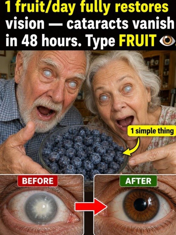 The Daily 'Eye Reset': Why Blueberries Are the Secret to Clearing Cloudy Vision