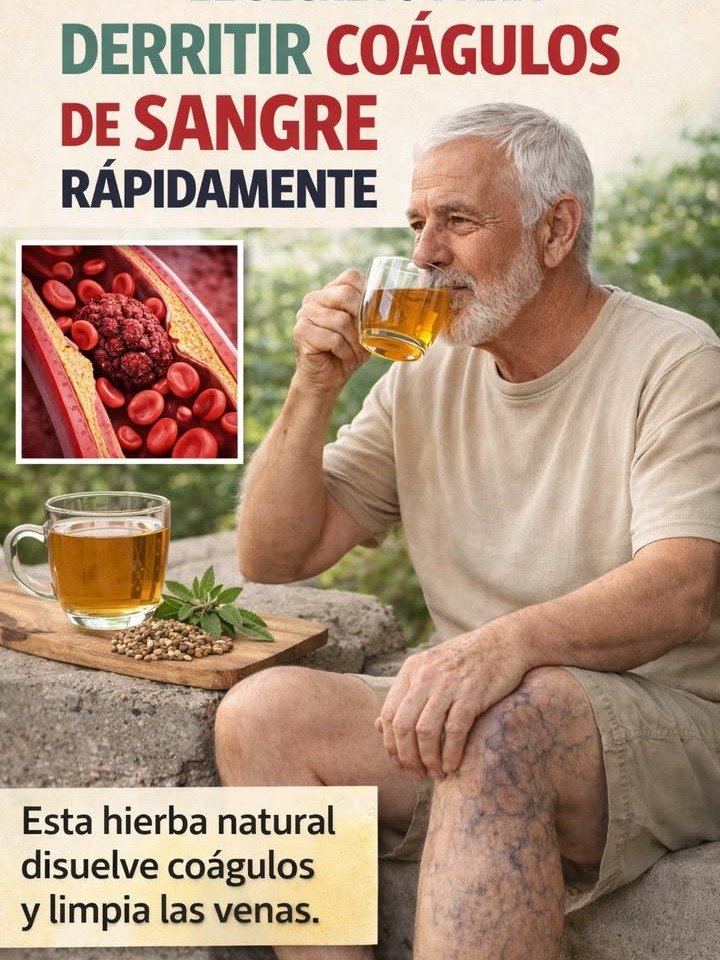 ¡Cuidado con tus venas! 3 hierbas naturales que podrían salvarte de una mala circulación (y evitar coágulos)