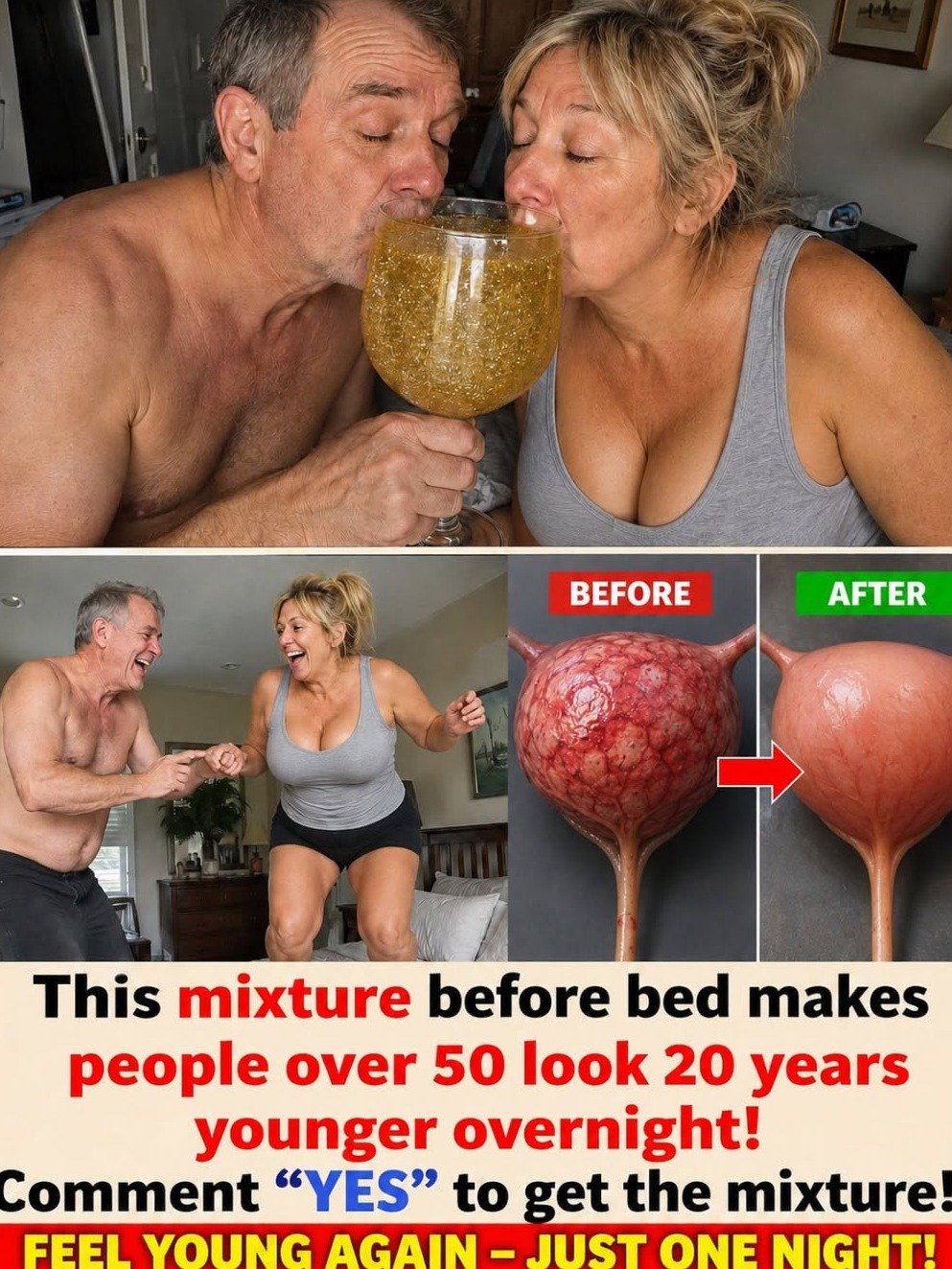 Unlock Your Best Years: The Simple Bedtime Drink Everyone Over 50 Needs to Know About