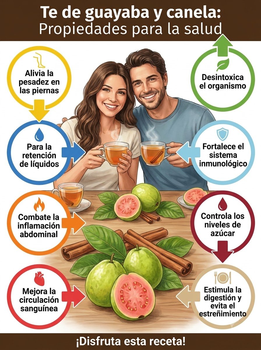 ¡El Único Té que Necesitas! Guayaba, Canela y Limón: 15 Beneficios Sorprendentes para Tu Salud que NADIE te ha Contado (y Cómo Prepararlo Hoy)
