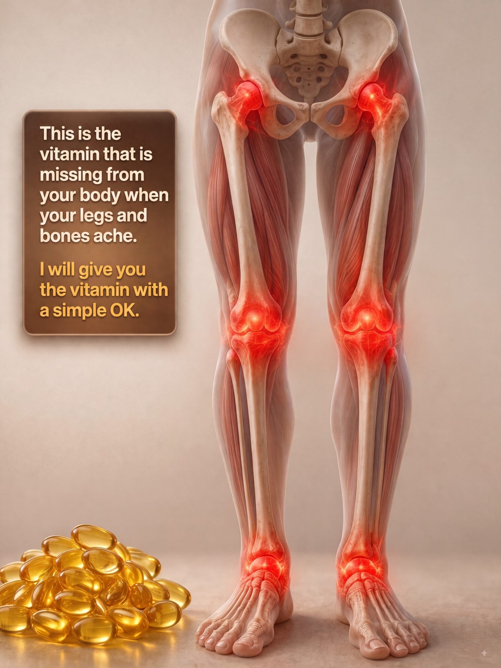 Is Constant Bone Pain Trying to Tell You Something? The Hidden Vitamin Deficiency You Can’t Ignore