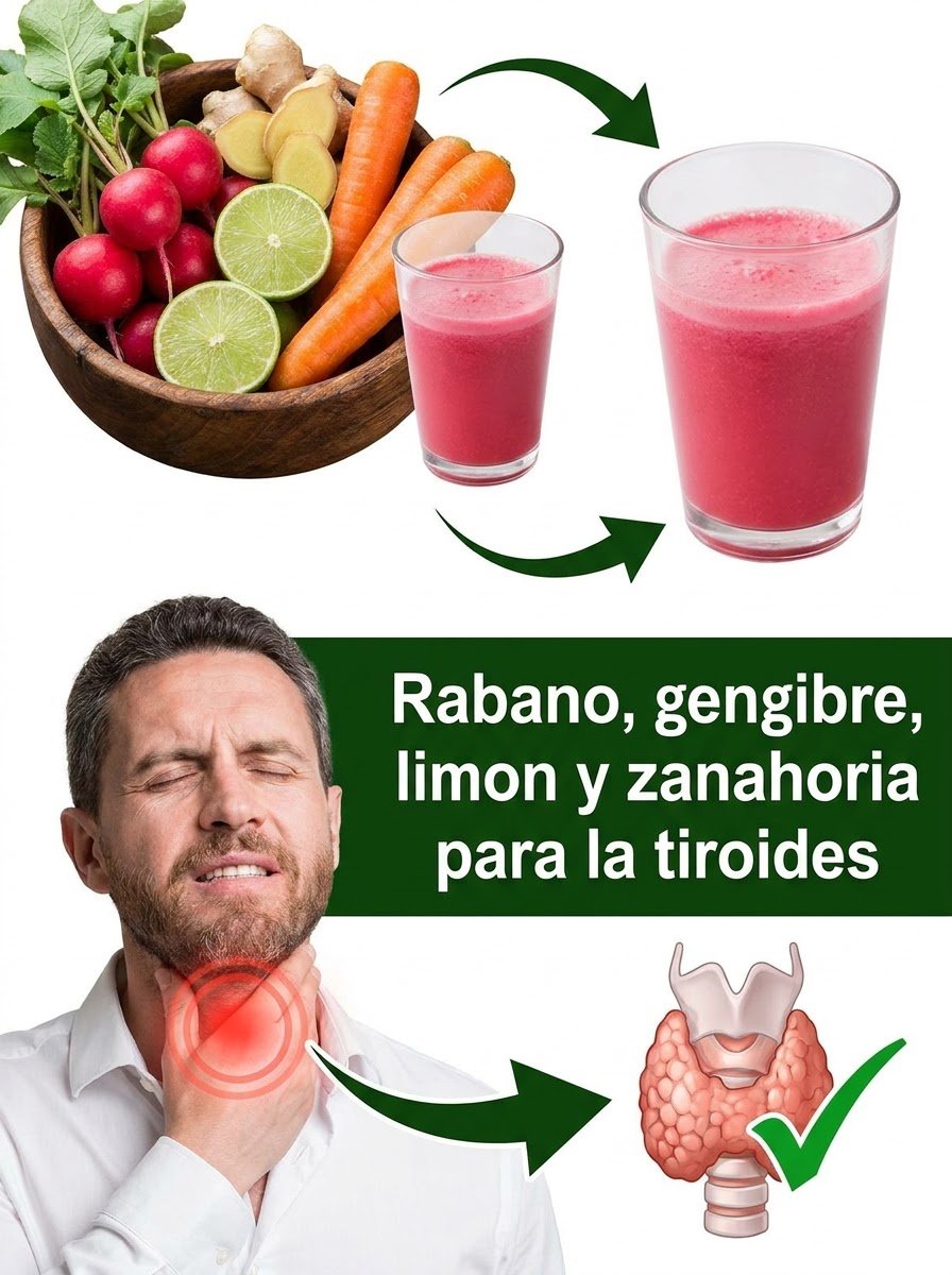¡Alerta Roja para Tu Tiroides! Descubre el Secreto del Rábano y la Receta Viral que la Equilibrará al Instante (¡No Te Lo Pierdas!)