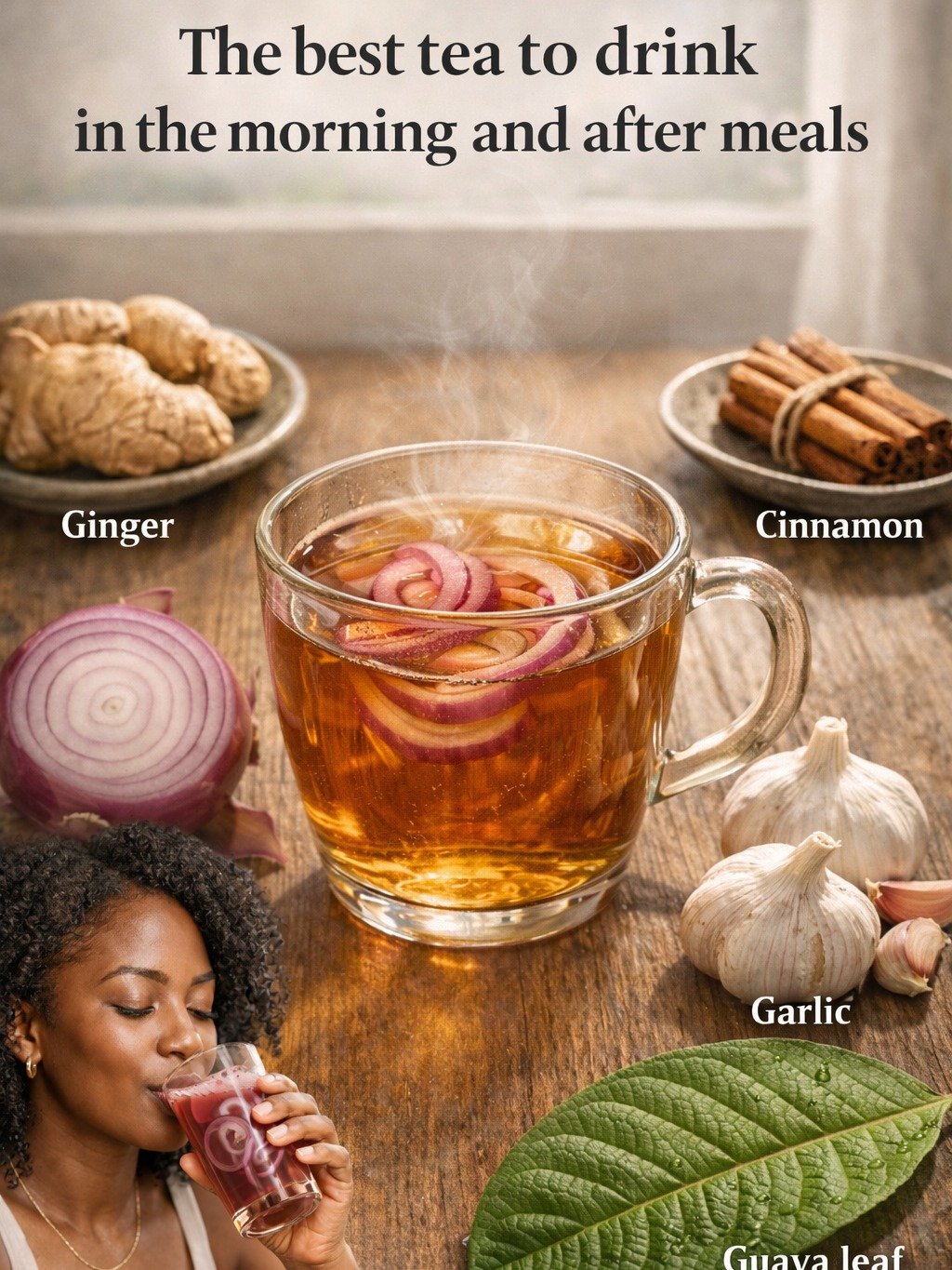 The Secret Kitchen Tonic: Why This Ginger-Turmeric-Garlic Tea Is Going Viral