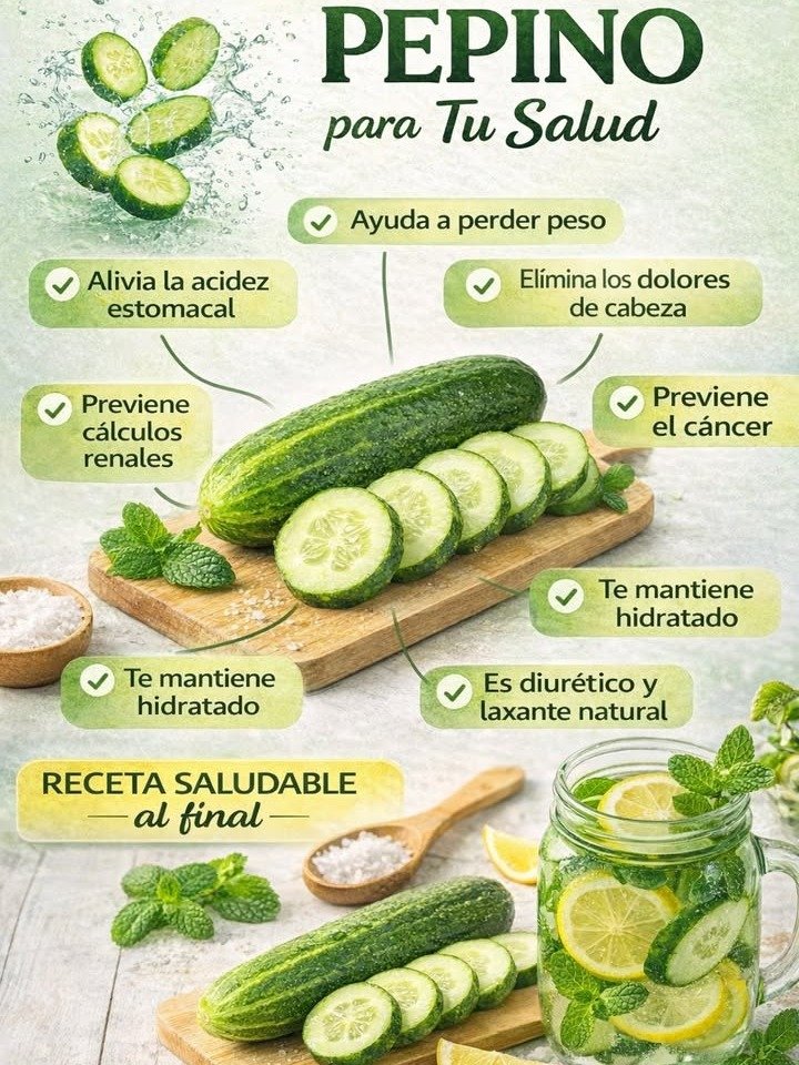 ¡No Vas a Creer Esto! La Bebida de Pepino y Limón Que Podría REVOLUCIONAR Tu Salud en Días