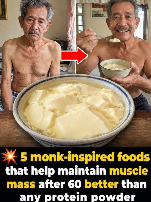 The 'Muscle-Melting' Crisis: 5 Ancient Monk-Inspired Foods to Rebuild Your Strength After 60