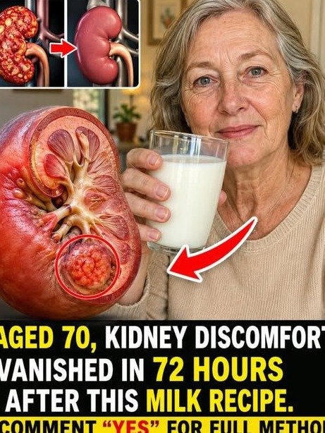 The Simple 'Milk Reset' That Ended Years of Kidney Discomfort at 70