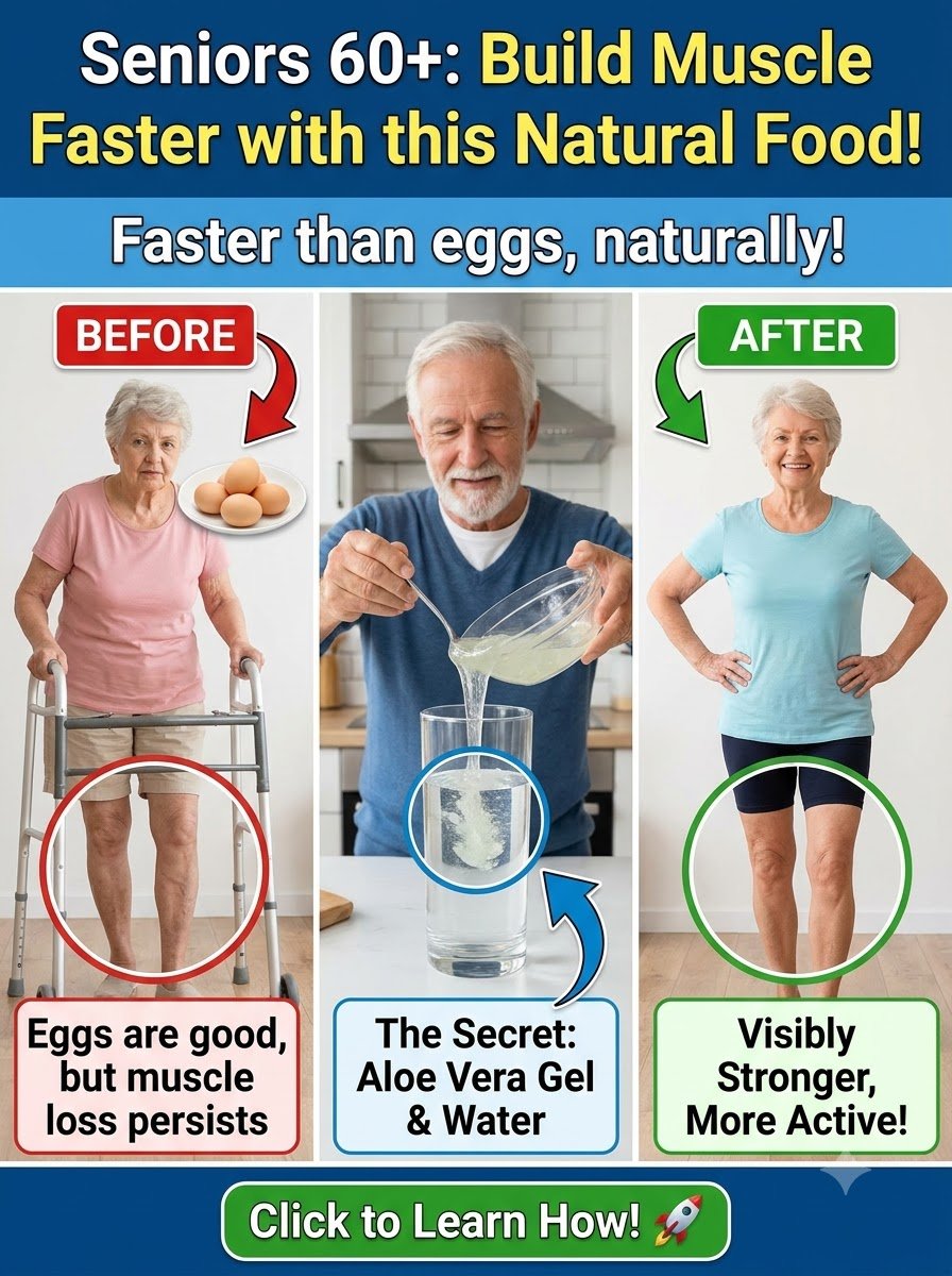 ¡Mayores de 60! Este ÚNICO alimento reconstruye tus músculos MÁS RÁPIDO que los huevos (¡y no es lo que piensas!)