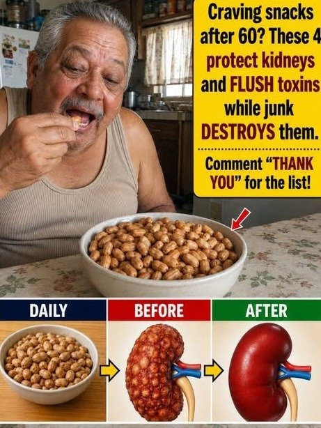 Stop Snacking Like You’re 20: 4 Simple Food Swaps That Save Your Kidneys After 60