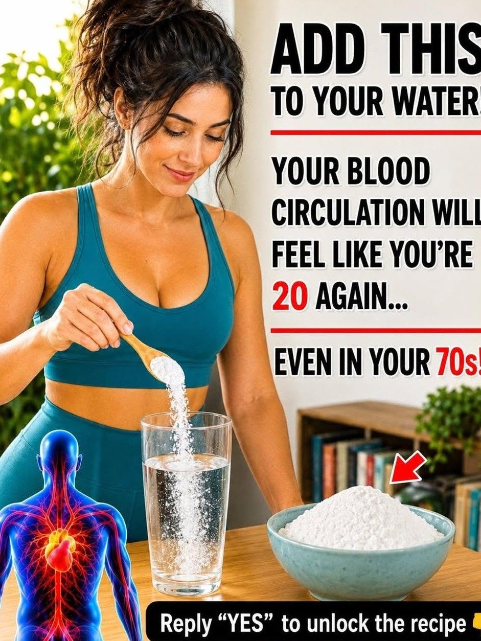 El ÚNICO Mineral Que Necesitas en Tu Agua Para Sentir Tu Circulación Como la de un Joven de 20 (¡No es lo que piensas!)
