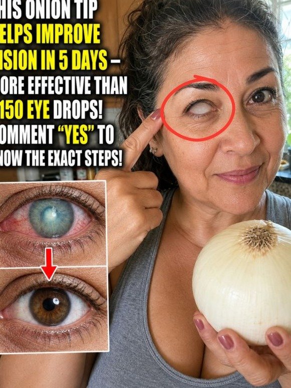 ¡Tu Visión NUNCA Volverá a Ser la Misma! El Secreto de la Cebolla Roja que la Industria Farmacéutica OCULTA para tus Ojos.