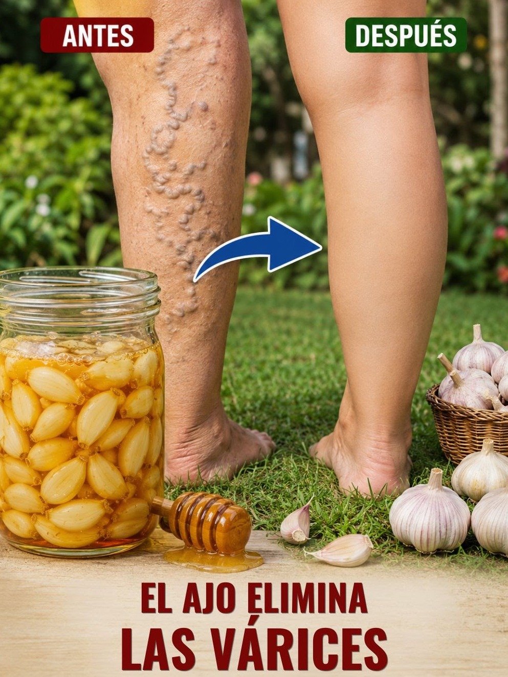 ¡Adiós Varices! La Verdad IMPACTANTE Sobre el Ajo y Tus Piernas (La Ciencia Habla Claro)