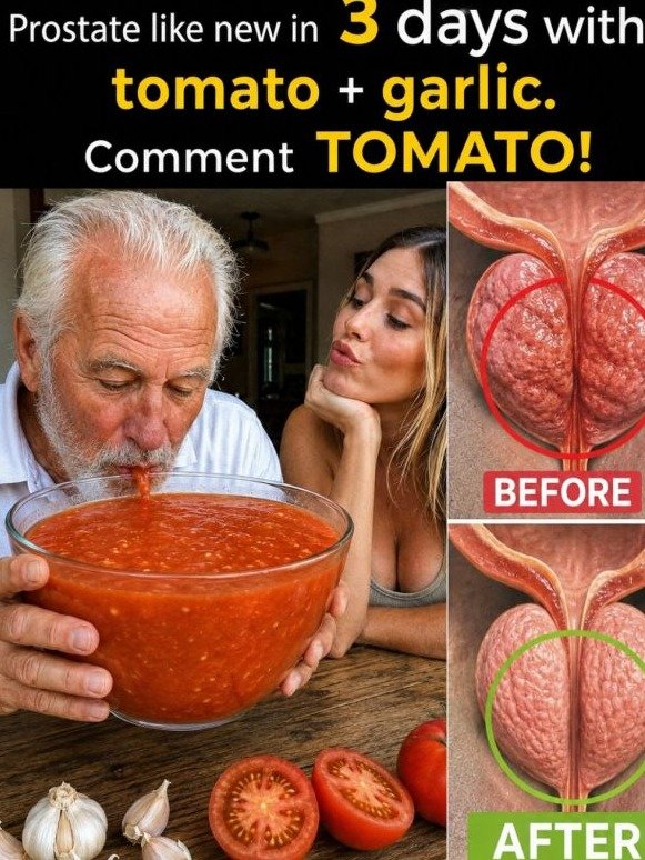 ¡Alerta Hombres! Lo Que el Tomate y el Ajo Desatan en Tu Próstata Irritada (Y Por Qué Nadie Quiere Que Lo Sepas)