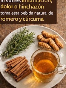 ¡No te lo Creerás! La Infusión de Romero, Cúrcuma y Canela que Desinflama tu Cuerpo y lo Limpia por Completo (¡25 Beneficios Imprescindibles!)