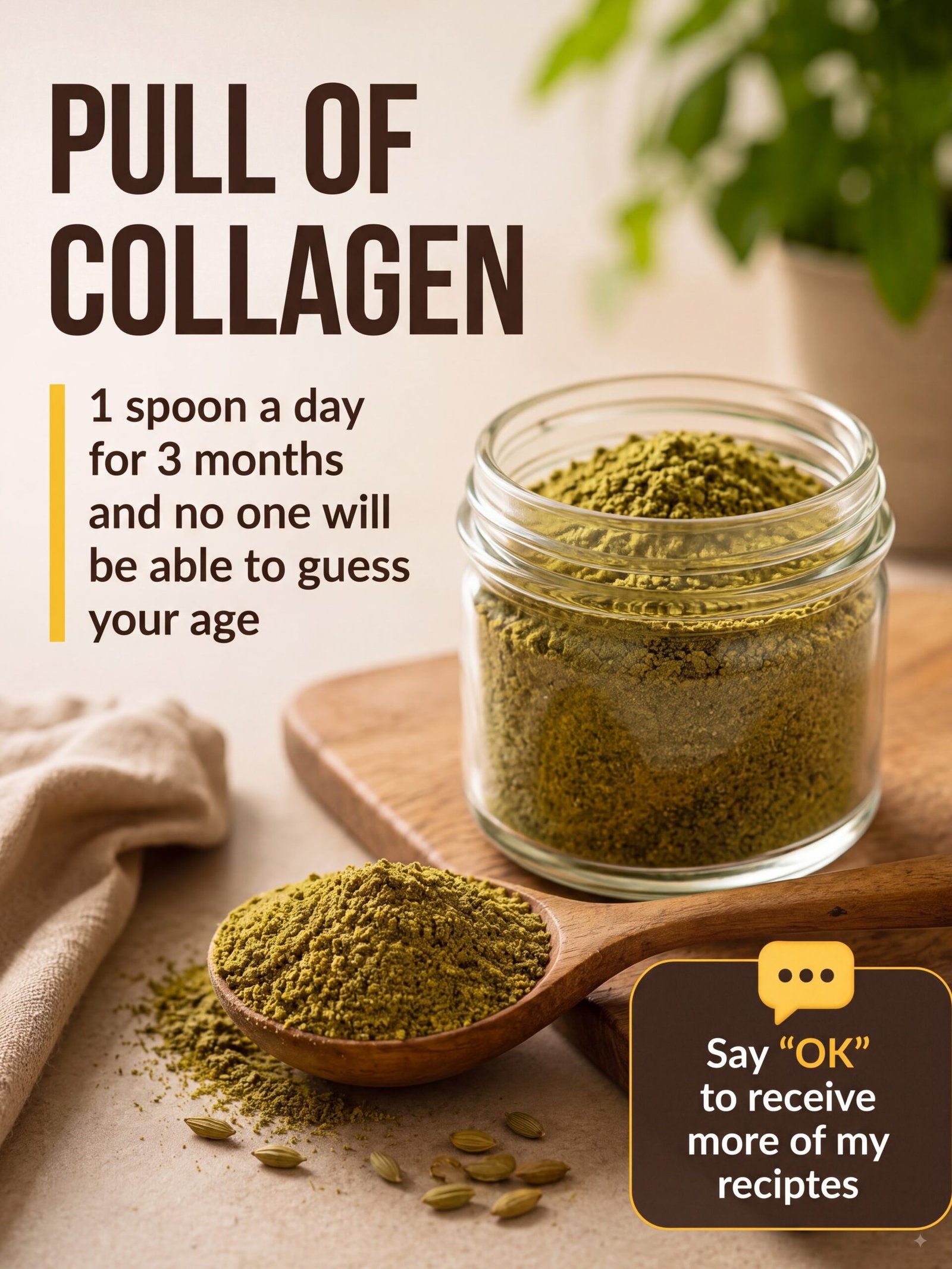 Revealed: The Tiny Green Leaf That Could TRANSFORM Your Skin's Collagen Production (And Why You Need It Now!)