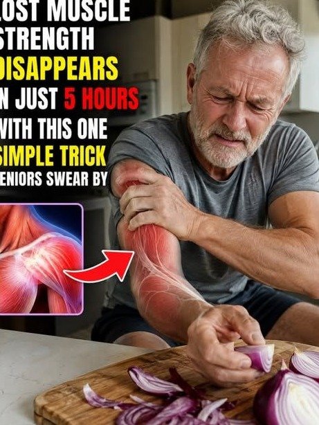 Struggling With Muscle Weakness? This Simple Red Onion 'Hack' Is Changing Everything