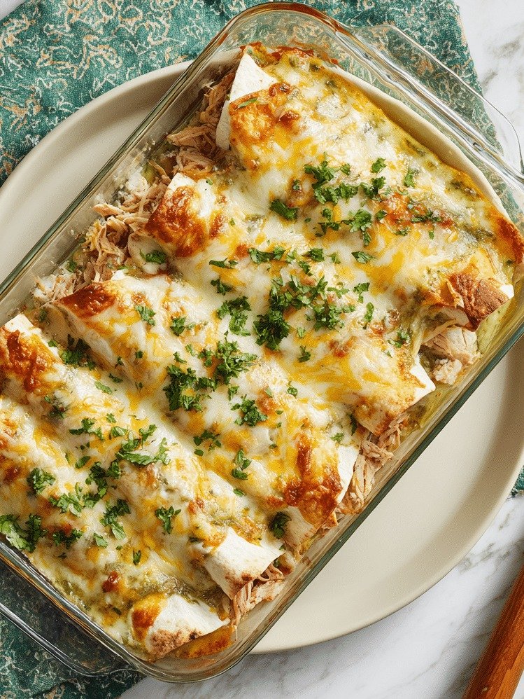 Stop What You're Doing! This Creamy White Chicken Enchilada Recipe Will Change Your Dinner Game Forever