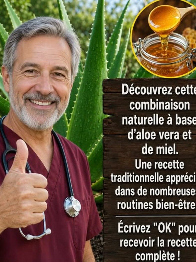 ¡Adiós Malestar Estomacal! Descubre el Secreto del Aloe Vera y la Miel para una Digestión Increíble 🌿🍯