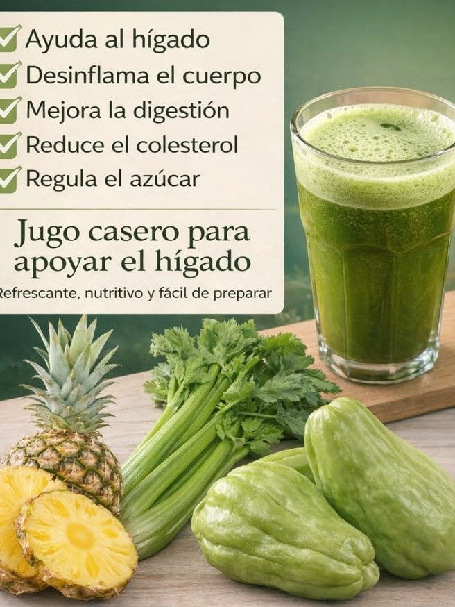¡Despierta tu Hígado! El Jugo de Chayote y Piña que NADIE Te Ha Contado y Que Podría CAMBIAR Tu Vida para Siempre