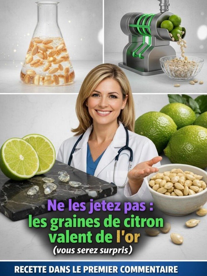 ¡Detén todo! Si tiras las semillas de limón, estás perdiendo un tesoro natural para tu salud que NUNCA te contaron