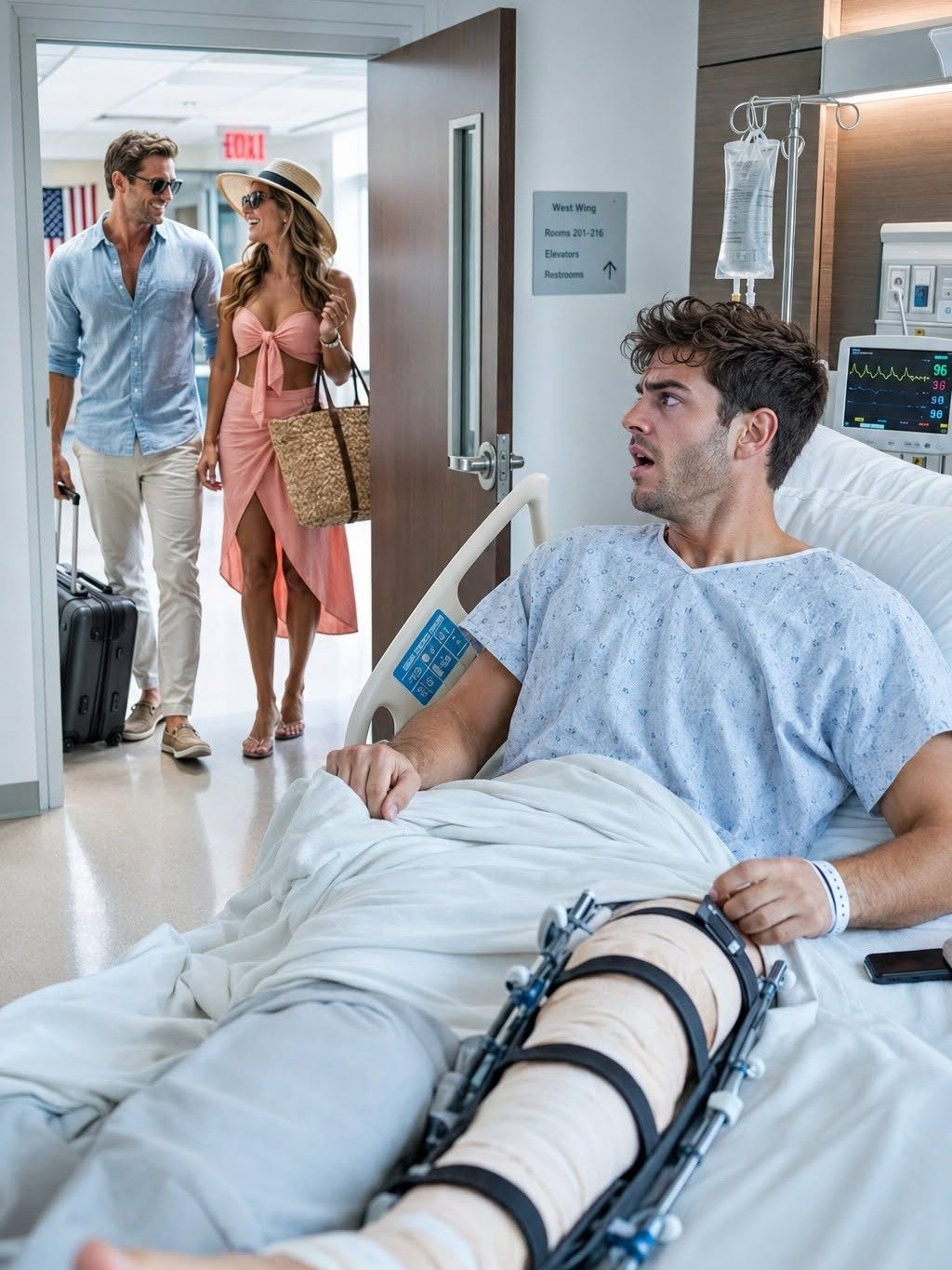 My Wife Mocked My Accident and Fled to Miami with Her Boss. Just Hours Later, Her 'Dream' Trip Turned Into a Living Nightmare.