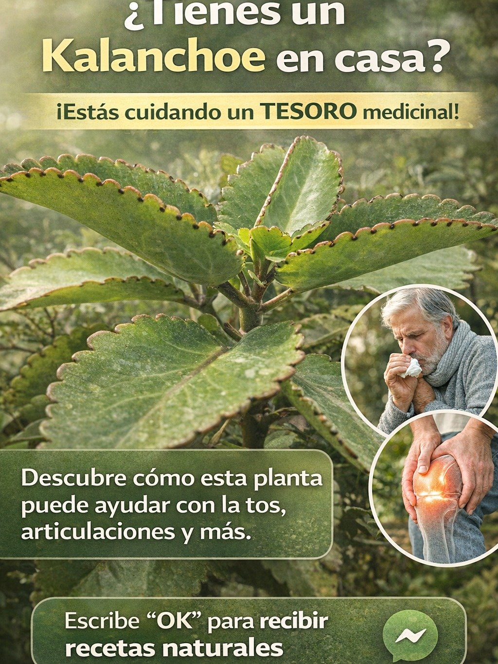 ¡No Creerás lo que Esta Planta Puede Hacer por Ti! Kalanchoe: El Secreto Ancestral para Aliviar y Fortalecer tu Organismo
