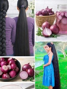 ¡El SECRETO MEJOR GUARDADO para un CABELLO LARGO y FUERTE! Detén la caída y estimula el crecimiento extremo con jugo de cebolla roja (¡Funciona después de los 40!) 🧅✨