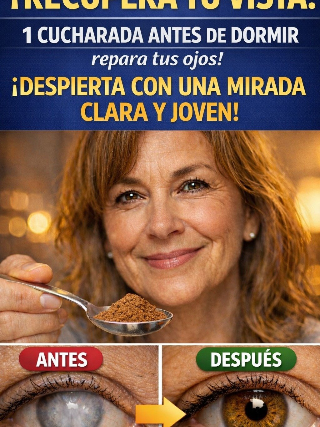 ¡ALERTA Mayores de 60! El SECRETO nocturno que TRANSFORMA tu vista (y que NADIE te ha contado)