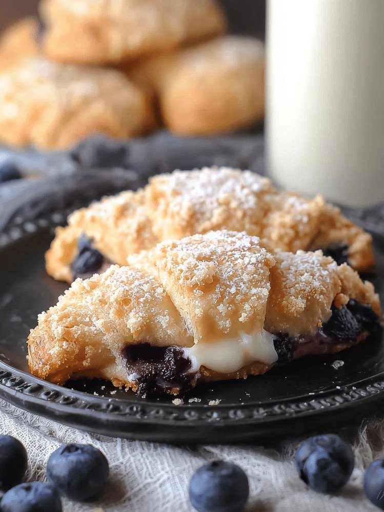 Stop Everything! This 20-Minute Blueberry Cheesecake Crescent Roll Recipe Is Your New Obsession (Seriously!)