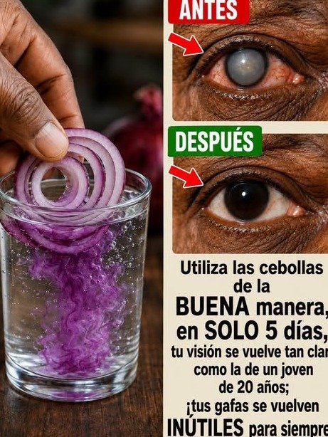 El MITO de la Cebolla Roja y tu Vista: La Verdad Impactante que Nadie te ha Contado (y Cómo Usarla BIEN)