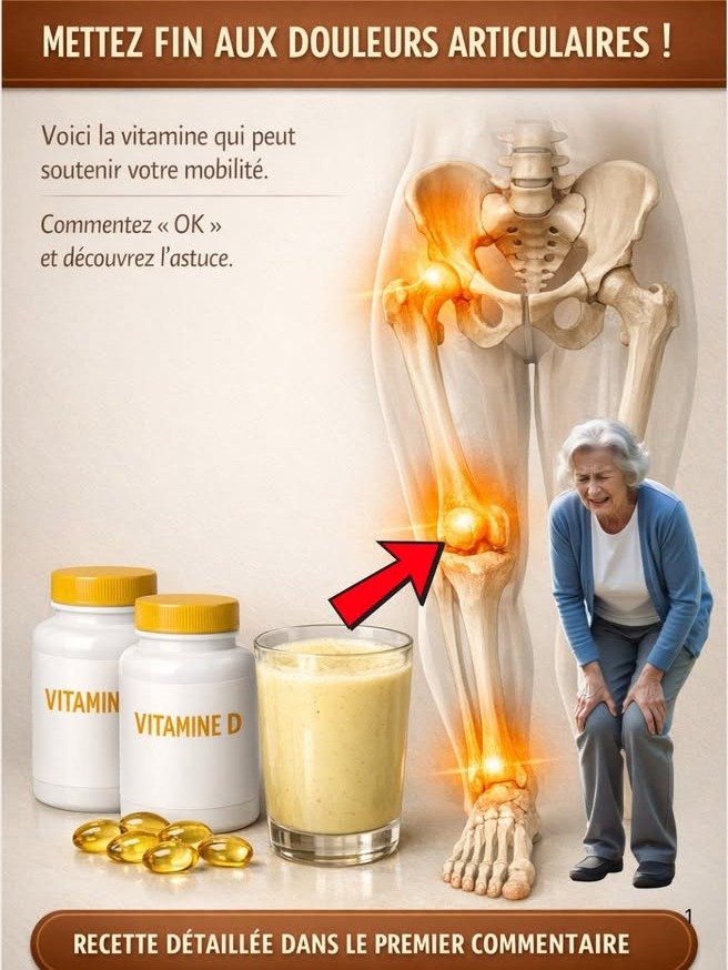 ¡No Esperes Más! Descubre la ÚNICA Vitamina Esencial que Tus Articulaciones Necesitan para Rejuvenecer y Decir Adiós al Dolor para Siempre