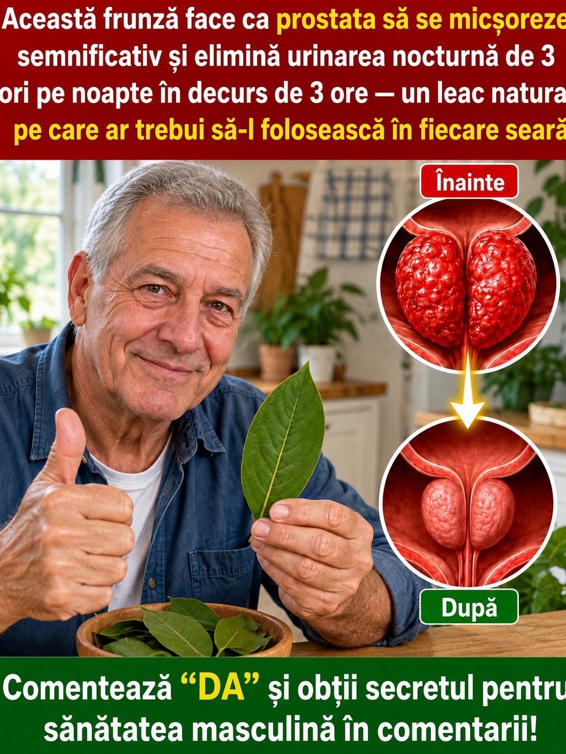 Men Over 60: Stop Waking Up! This Gentle Evening Routine (with Bay Leaf Tea) Could Transform Your Sleep