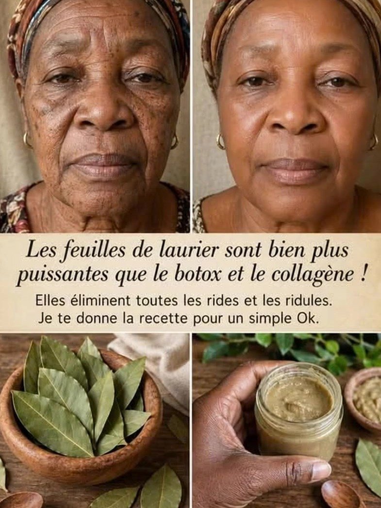 ¡El 'Botox Natural' que NADIE te cuenta! Descubre cómo la Hoja de Laurel Borra tus arrugas y te da una piel de porcelana