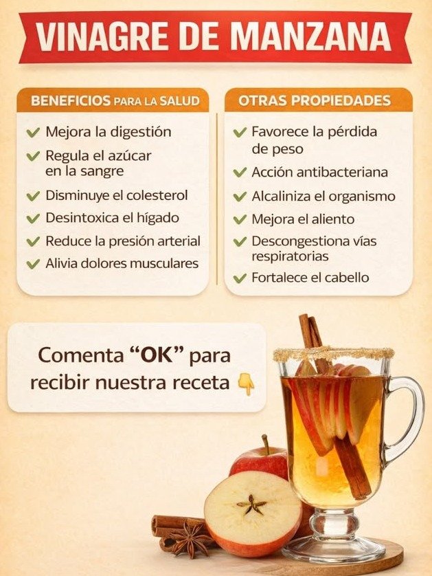 El Secreto Matutino que NADIE te Cuenta: ¡Una Cucharada de Vinagre de Manzana en Ayunas Transformará tu Circulación para Siempre!
